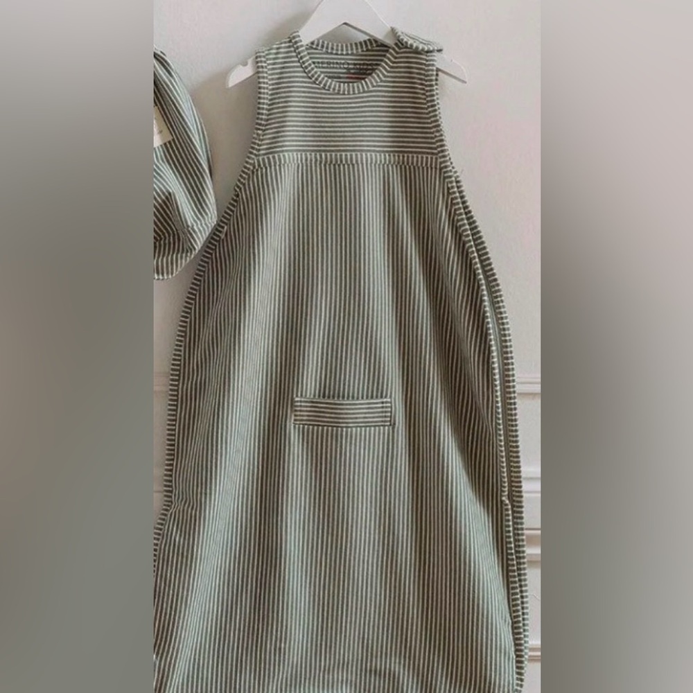 Merino Kids Sleep Sack- Olive Stripe 2-4 Years